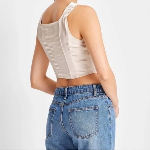 FUTURE COLLECTIVE Kahlana Barfield Brown
Women's Zip-Front Bustier - Picture 3 of 4